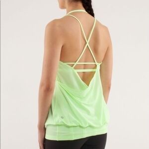 Lululemon Flow & Go Tank II – Faded Zap